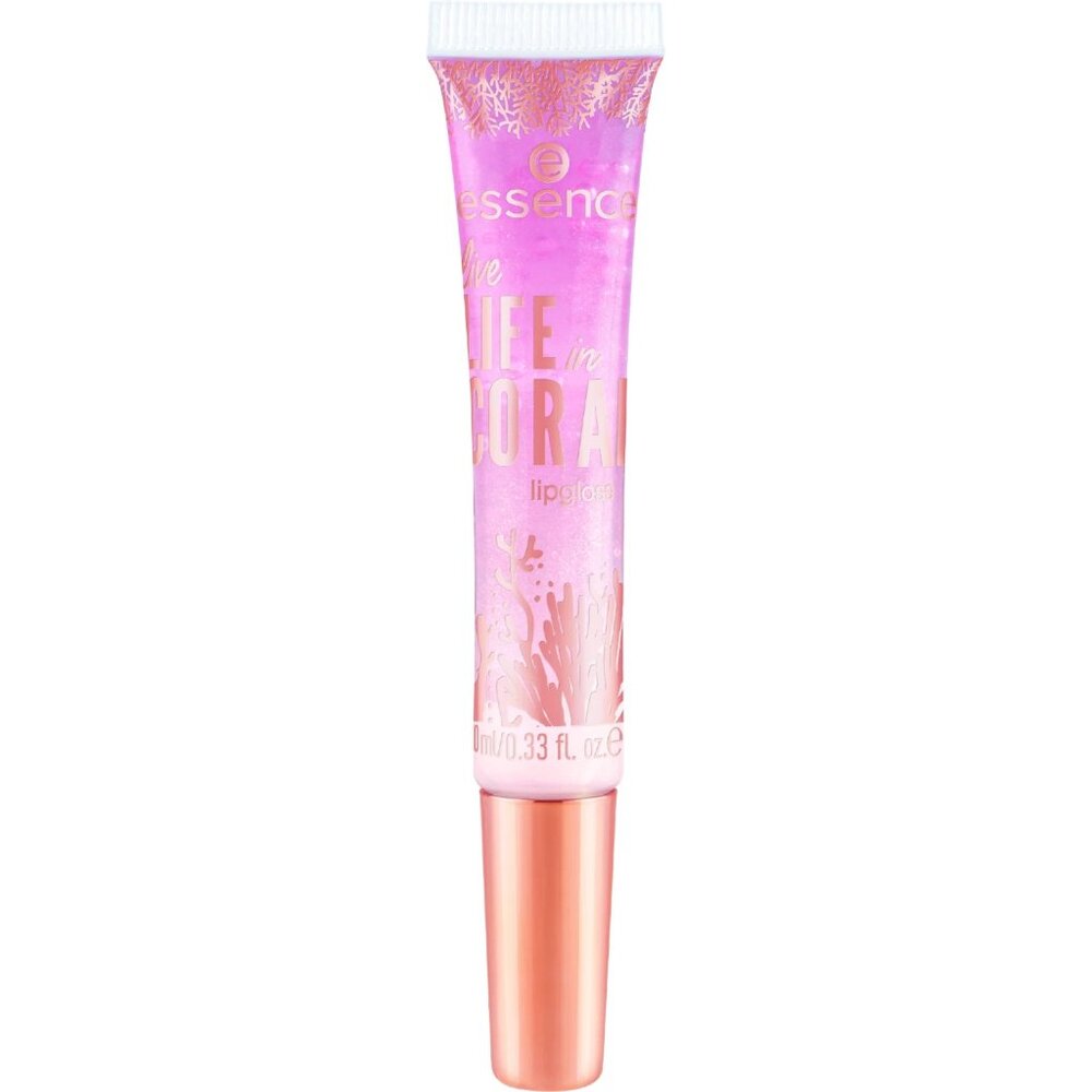 essence Life in Coral Lip Gloss - NEW